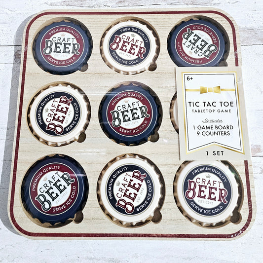 Beer Tic Tac Toe Gift