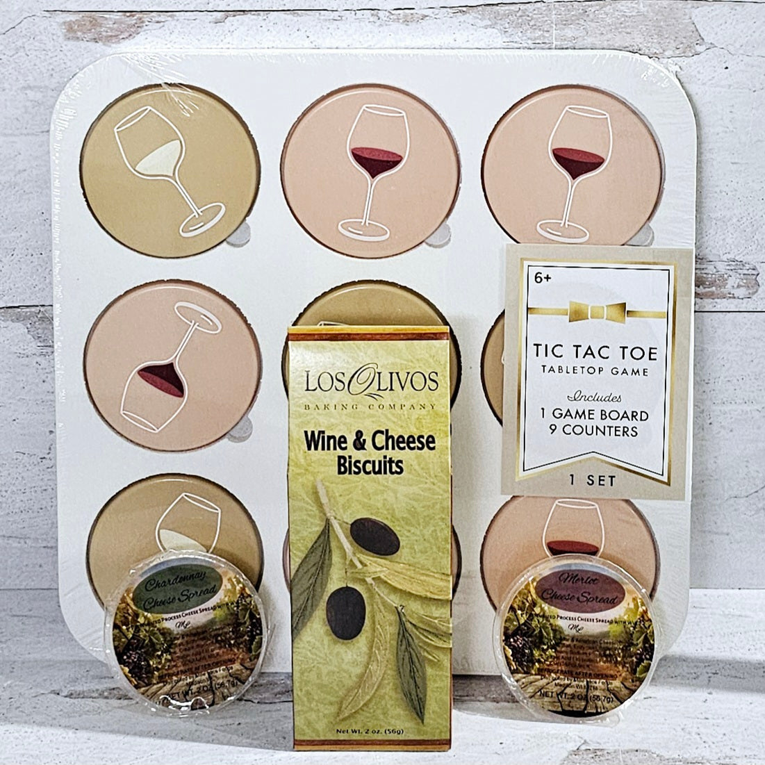 Wine Tic Tac Toe Gift