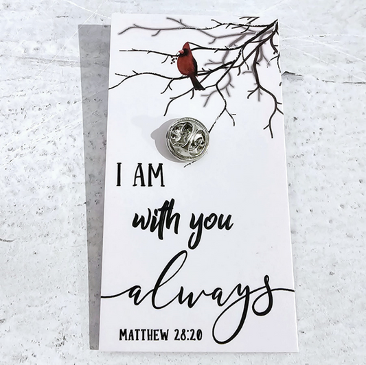 Whispering Wings Cardinal Pin