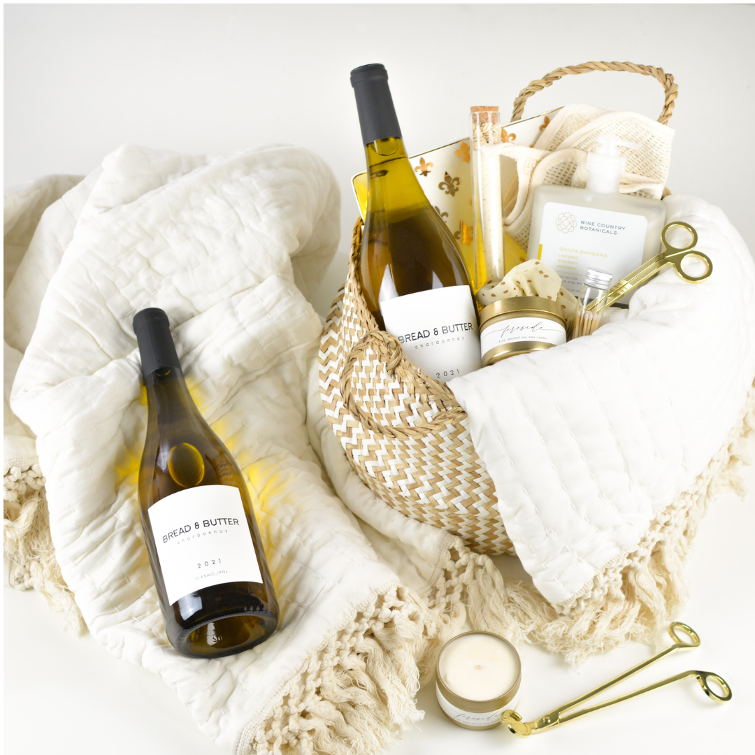 Executive Wine Relaxation Gift – Luxury wine and snack gift box for executives