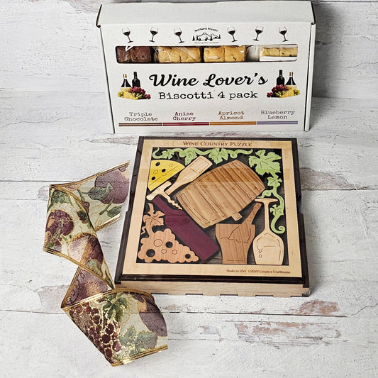 Wine Lovers Puzzle Gift