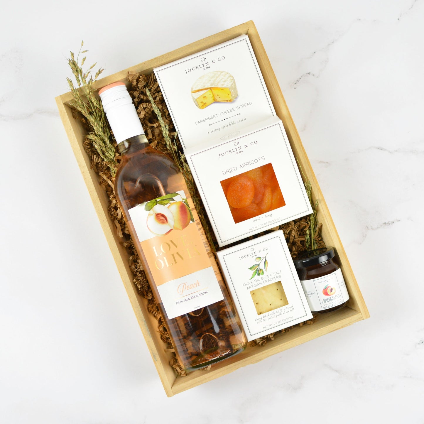 Peach & Gourmet Pairings Gift Set