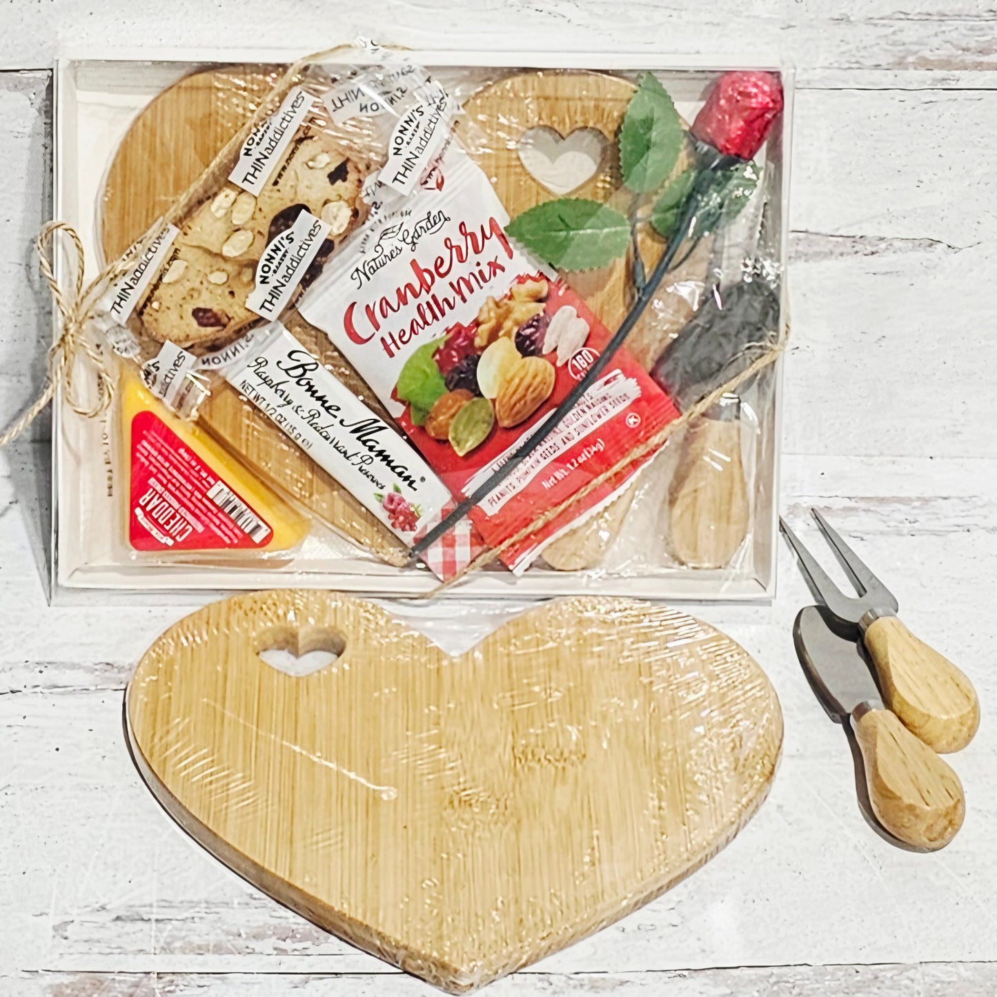 Heart Charcuterie Gift