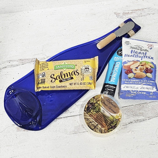Wine Bottle Charcuterie Gift