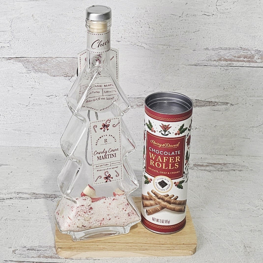 Candy Cane Martini Gift