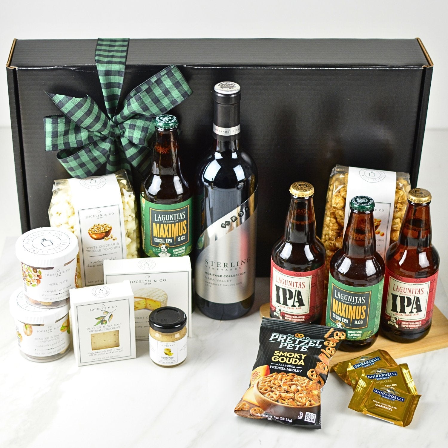 California Wine and Beer Gift Box - Jocelyn & Co. Drop Ship