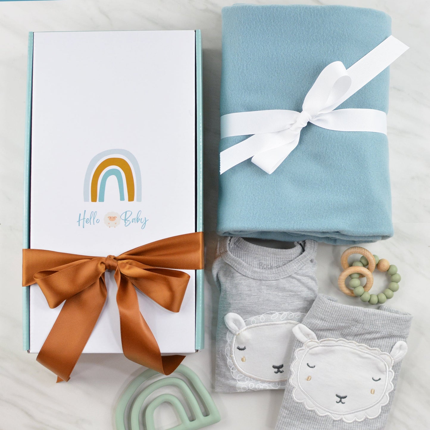 Hello Baby Gift Box - Jocelyn & Co. Drop Ship